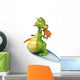 Dragon Surfing Wall Decal