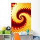 Fractal Vortex Wall Decal