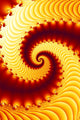 Fractal Vortex Wall Decal