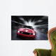 Luxury Red Sport Car Wall Decal
