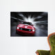 Luxury Red Sport Car Wall Decal