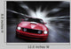 Luxury Red Sport Car Wall Decal