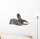 Grey Rabbit Wall Decal