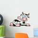 Cow Relaxed Wall Decal