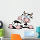 Cow Relaxed Wall Decal