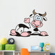 Cow Relaxed Wall Decal