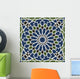 Seamless Arabesque Star Pattern Wall Decal