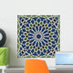 Seamless Arabesque Star Pattern Wall Decal