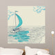 Sailing Vector Wall Decal