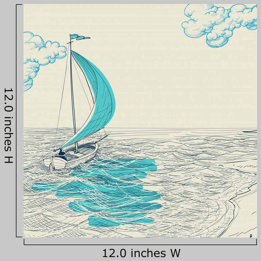 Sailing Vector Wall Decal