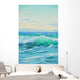 Morning Mediterranean Sea Wave Wall Decal