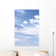 Lightly Clouded Sky - Vertical Wall Decal