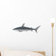 Shark White Wall Decal