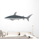 Shark White Wall Decal