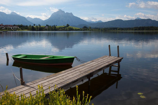 Rowboat Lake Wall Decal