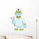 Funny Turtle Doctor Wall Decal