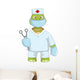 Funny Turtle Doctor Wall Decal