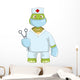 Funny Turtle Doctor Wall Decal