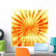 Grunge Style Abstract with Wall Decal