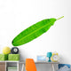 Green Fresh Banana Leaf Wall Decal