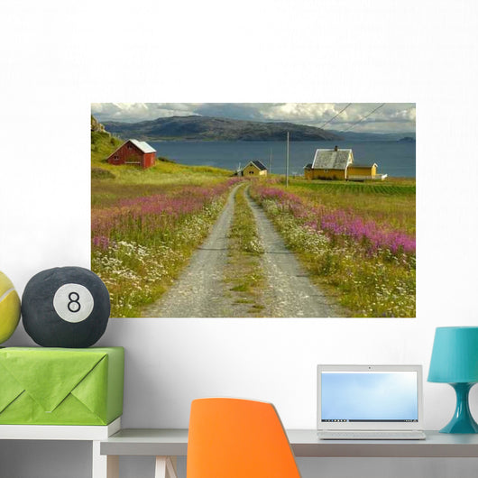 Scandinavia Landscape Wall Decal
