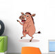 Warthog Cartoon Wall Decal