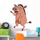 Warthog Cartoon Wall Decal