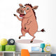 Warthog Cartoon Wall Decal
