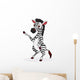 Zebra Cartoon Wall Decal