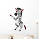 Zebra Cartoon Wall Decal