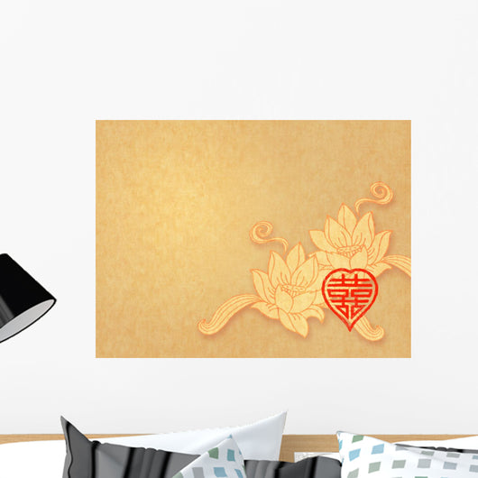 Double Happiness Wall Decal