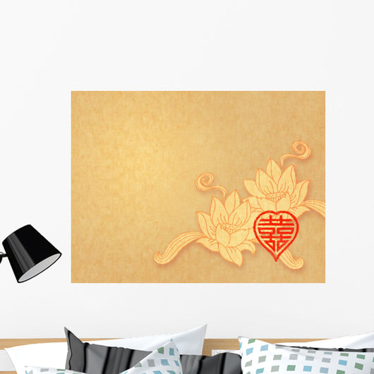 Double Happiness Wall Decal