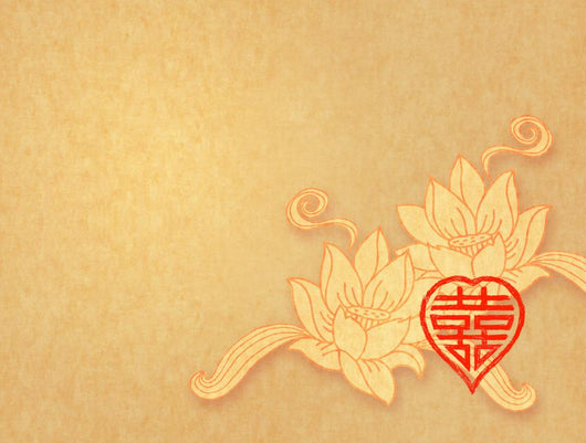 Double Happiness Wall Decal