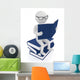 Read Worm Wall Decal