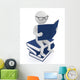 Read Worm Wall Decal