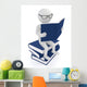 Read Worm Wall Decal