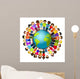 Happy World Wall Decal