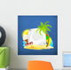 Summer Frame Vector Wall Decal