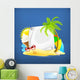 Summer Frame Vector Wall Decal