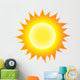 Sun Burning like Flame Wall Decal