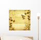 Bamboo Old Grunge Paper Wall Decal