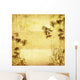 Bamboo Old Grunge Paper Wall Decal