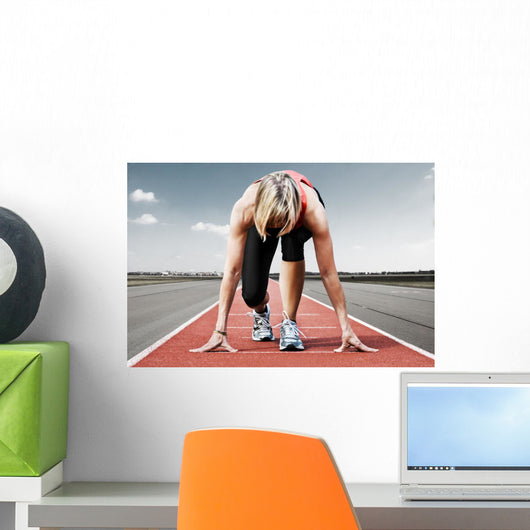 Runner Start Runway Wall Decal