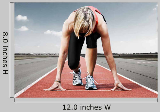 Runner Start Runway Wall Decal