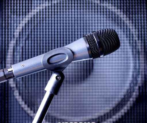 Microphone Wall Decal