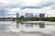 Stormy Tulsa Skyline Wall Decal