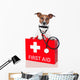 First Aid Dog Wall Decal