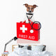 First Aid Dog Wall Decal