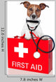 First Aid Dog Wall Decal