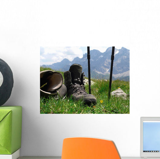 Hiking Wall Decal
